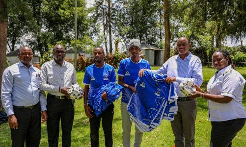GDC backs Menengai youth teams with sports kits donation